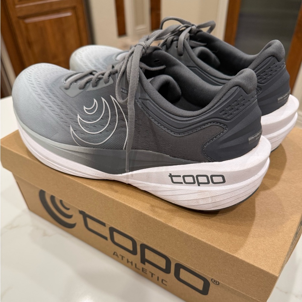 Topo Athletic Gray Running Shoes